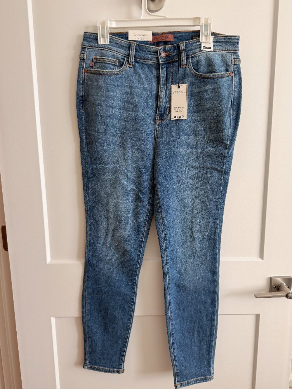NWT Judy Blue High Waist Skinny Jeans | Medium Wash | 15/32